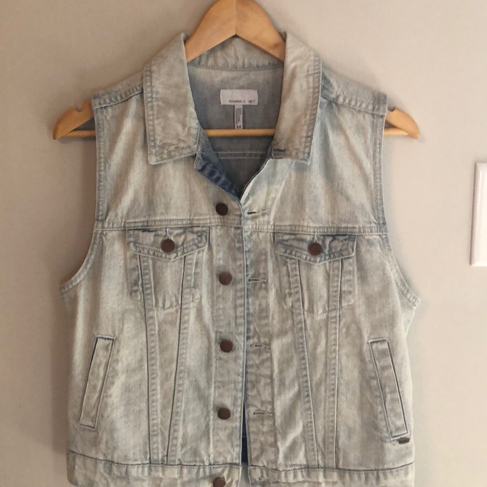 O’Neill faded denim vest